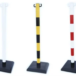 Fynd Plaststolpe gul /svart